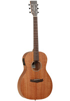 TW3E Parlour Electro Acoustic Guitar With Case: Acoustic Guitar