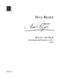 Max Reger: Sonate 1 As Opus 49 Cl/P.: Clarinet: Instrumental Work