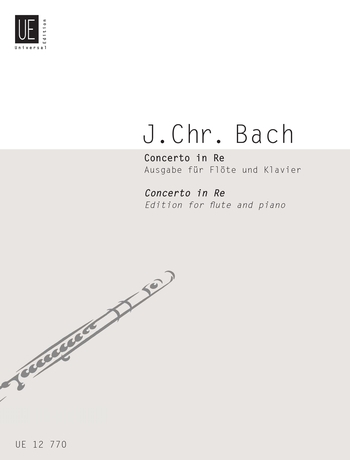 Johann Christian Bach: Concert D ( Jc ): Flute: Instrumental Work