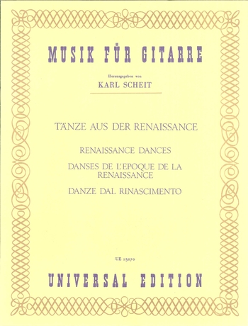 Tnze aus der Renaissance: Guitar: Instrumental Album