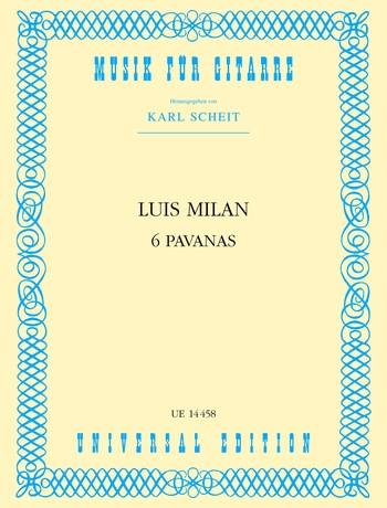 Luys Milan: 6 Pavanes: Guitar: Instrumental Album