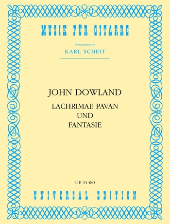 John Dowland: Lachrimae Pavan & Fantasie: Guitar: Instrumental Work
