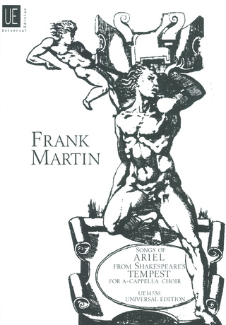 Frank Martin: 5 Songs of Ariel: SATB: Vocal Score
