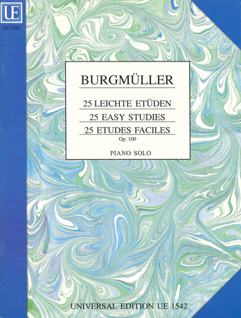 Friedrich Burgmueller: 25 Easy Studies - Opus 100: Piano