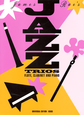 James Rae: Jazz Trios Flute  Clarinet And Piano: Piano Trio: Instrumental Work