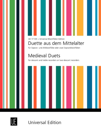 Medieval Duets: Recorder Ensemble: Score