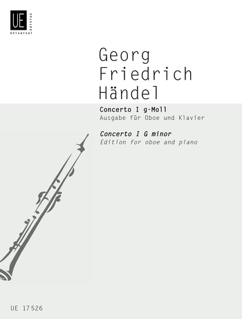 Georg Friedrich Händel: Concerto For Oboe In G Minor HWV.287: Oboe: Instrumental