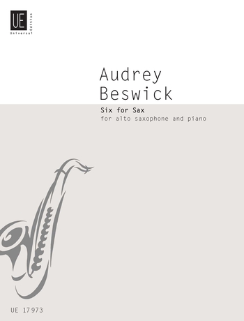 Aubrey Beswick: 6 for Sax: Alto Saxophone: Instrumental Album