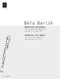 Béla Bartók: Roumanian Folk Dances: Recorder Ensemble: Score and Parts