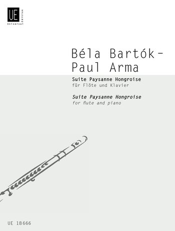 B�la Bart�k: Suite Paysanne Hongroise: Flute: Instrumental Work