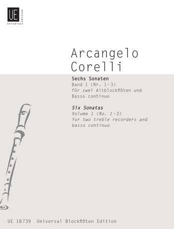 Arcangelo Corelli: Sonaten(6) 1: Recorder Ensemble: Instrumental Work