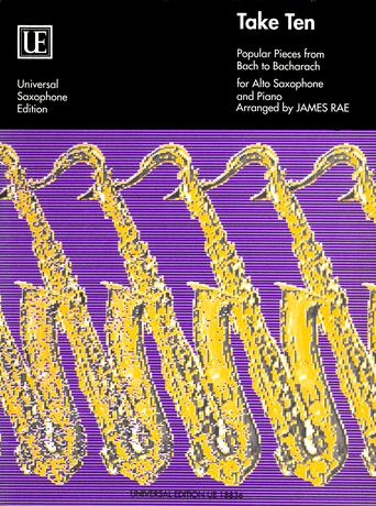 James Rae: Take Ten: Alto Saxophone: Instrumental Album