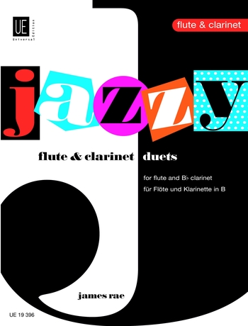 James Rae: Jazzy Duets For Young Players: Flute & Clarinet: Instrumental Album