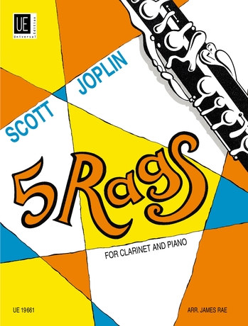 Scott Joplin: Rags(5) Cl/P.: Clarinet: Instrumental Album