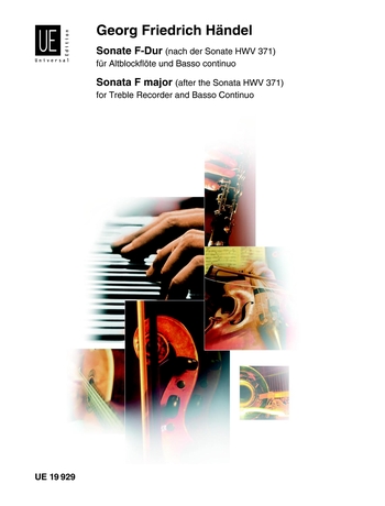 Georg Friedrich Hndel: Sonata In F Op.1 No.13 HWV.371: Recorder Ensemble: