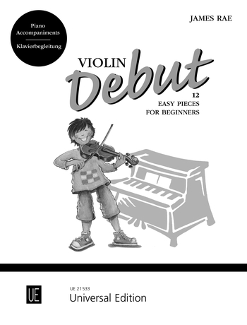 James Rae: Violin Debut - 12 Easy Pieces For Beginners: Violin: Instrumental