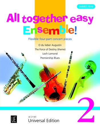 All together easy Ensemble! Volume 2: Flexible Band: Score and Parts