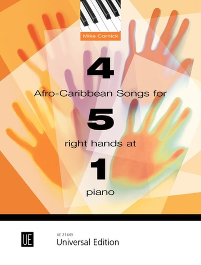 4 Afro-Caribbean Songs for 5 Right Hands 1 Piano: Piano: Instrumental Album