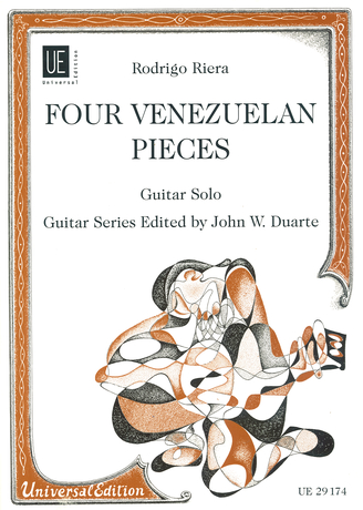 Rodrigo Riera: Venezulanische Tanze(4): Guitar: Instrumental Album