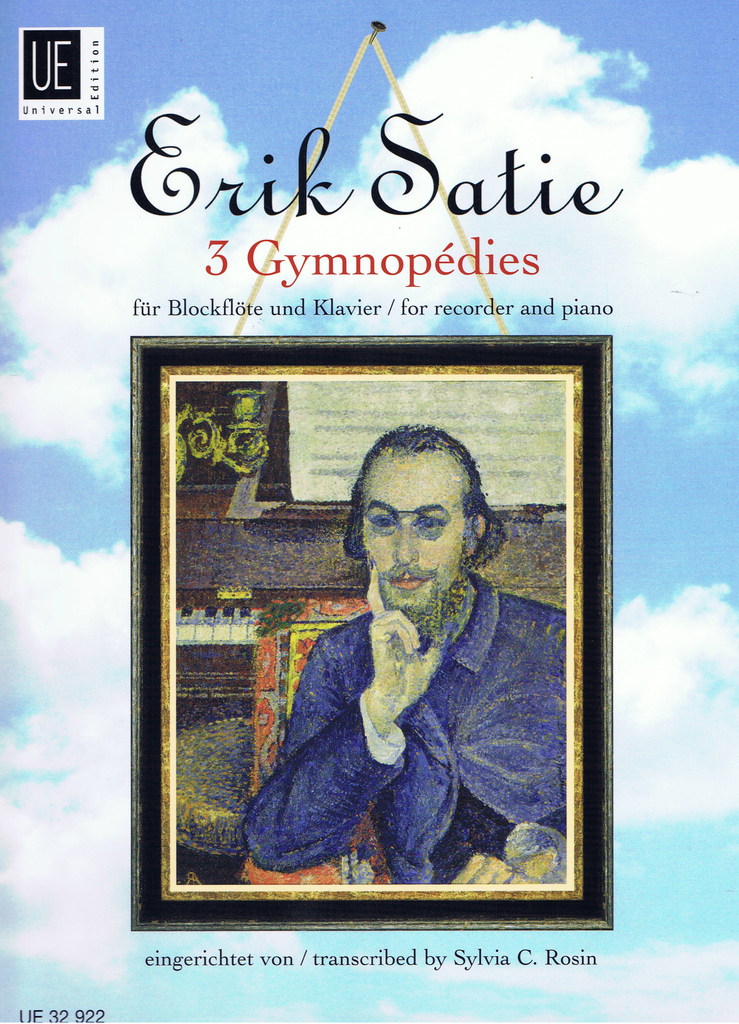 Erik Satie: Gymnopedies(3) Bfl/P.: Recorder: Score and Parts