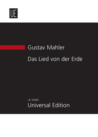 Gustav Mahler: Das Lied Der Erde: Vocal Ensemble: Score