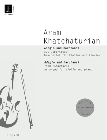 Aram Il'yich Khachaturian: Adagio und Bacchanal aus Spartacus: Violin: