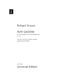 Richard Strauss: 8 Gedichte Op. 10 TrV 141: High Voice: Vocal Album