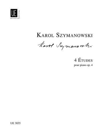 Karol Szymanowski: Studi (4) Op. 4: Piano: Study