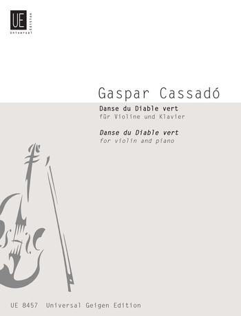 Gaspar Cassad: Suite: Cello: Vocal Score