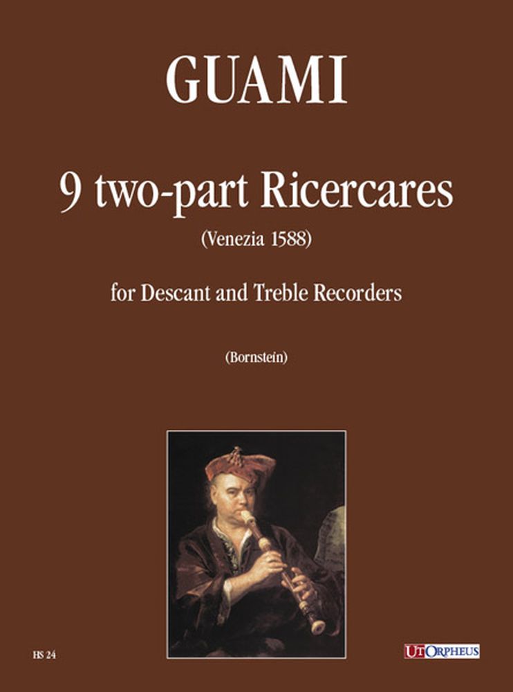 Francesco Guami: Nine Two-Part Ricercare: Descant Recorder: Instrumental Work
