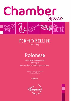 Fermo Bellini: Polonese Su Un'Aria Dei Puritani: Brass Ensemble: Score & Parts