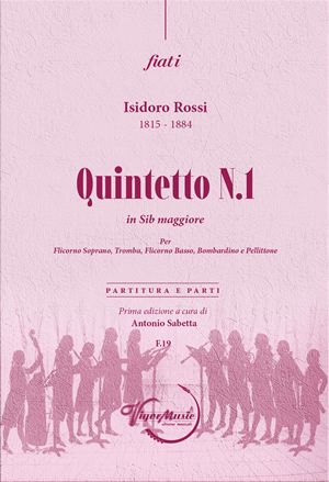 Isidoro Rossi: Quintetto N. 1 In Sib: Brass Ensemble: Score & Parts