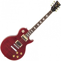 V100 Reissued Electric Guitar - Flame Red: Electric Guitar