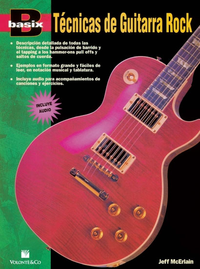 Jeff McErlain: Basix tcnicas guitarra rock: Guitar: Instrumental Tutor