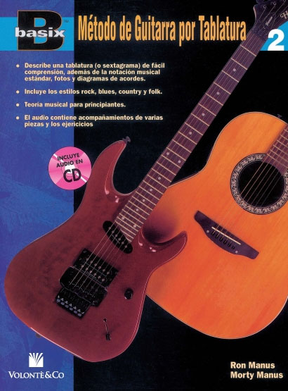 Ron Manus Morton Manus: Basix método guitarra Vol. 2: Guitar: Instrumental Tutor