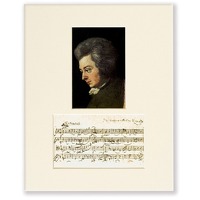 Passepartout Mozart Portrait: Ornament