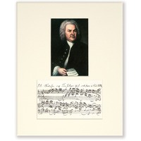Passepartout Bach Portrait: Ornament