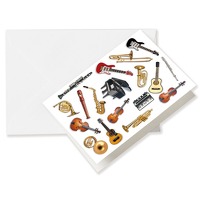 Greeting card Instruments A6: Greetings Card