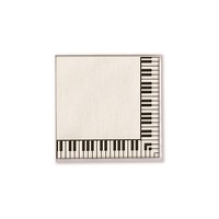 Paper napkins Keyboard 25x25cm: Kitchenware