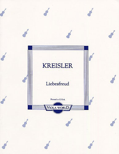 F. Kreisler: Liebesfreud: Viola: Instrumental Work