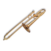 Miniature pin Trombone: Jewellery