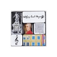 Minimagnet box Mozart: Ornament