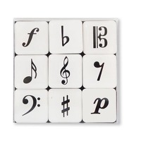 Minimagnet box Music symbols: Ornament
