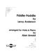 Leroy Anderson: Fiddle-Faddle: Viola: Instrumental Work