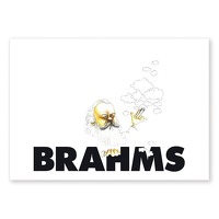 Postcard Brahms Caricature (10 pcs): Greetings Card