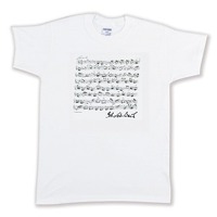 T-Shirt Bach white S: Clothing