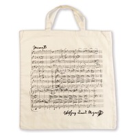 Tote bag Mozart white: Accessory