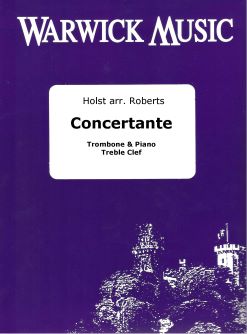 Gustav Holst: Concertante: Trombone and Accomp.: Instrumental Work