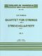 Carl Nielsen: String Quartet In F Minor Op.5: String Quartet: Score and Parts