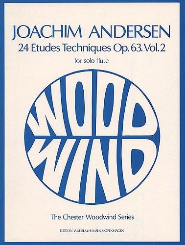 Joachim Andersen: 24 Etudes Techniques For Flute Op.63 Book 2: Flute: Study
